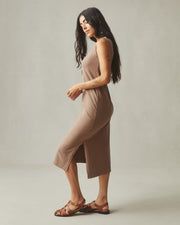 women's premium slub tank dress